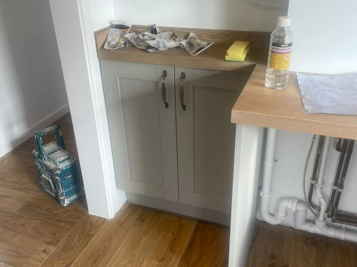 Integrated fridge-freezer housing fitted, kitchen fitters covering Bishopston